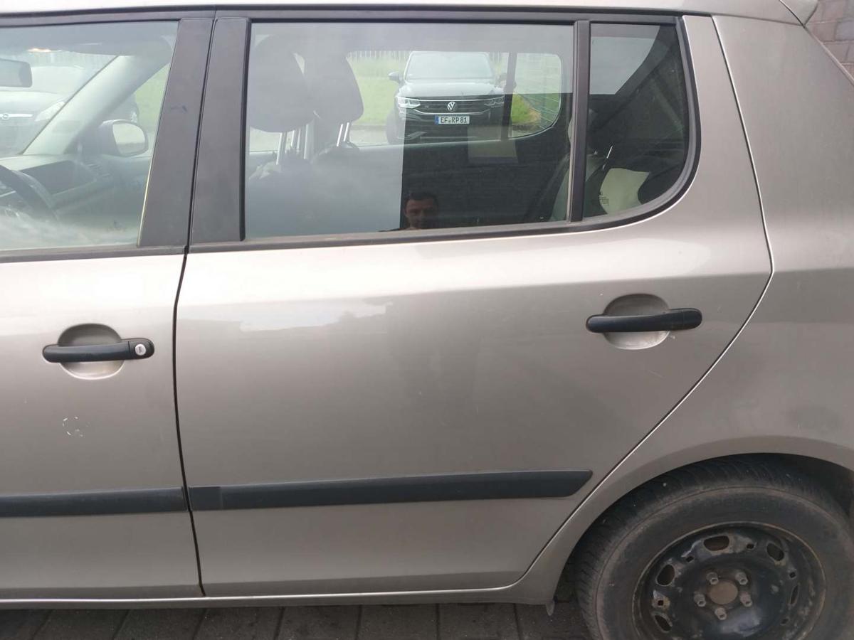 Skoda Favia 2 original Tür hintenlinks 9202 Cappuccino Fließheck Bj.2010